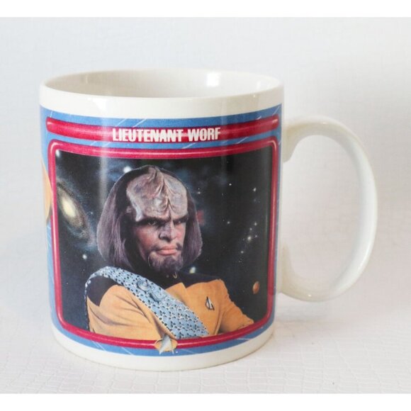 Vintage Star Trek Mugs and Mini Plates - Picture 8 of 10